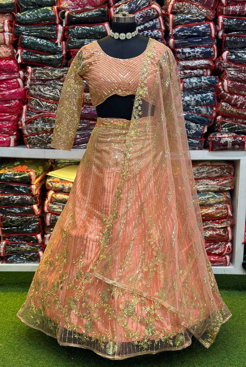 YNF NET VDD 5004 WHOLESALE LEHENGAS MANUFACTURER 